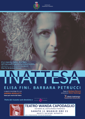 “INAttesa” Sabato 11 maggio al Teatro Comunale Wanda Capodaglio