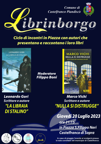 Librinborgo 20/07/23 - Leonardo Gori e Marco Vichi