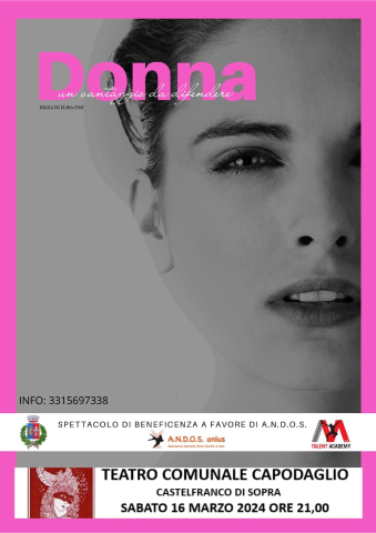 Teatro Comunale Wanda Capodaglio: la Talent Academy porterà in scena lo spettacolo solidale “Donna. Un vantaggio da difendere”