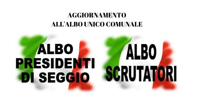 Iscrizione albo scrutatori e presidenti di seggio