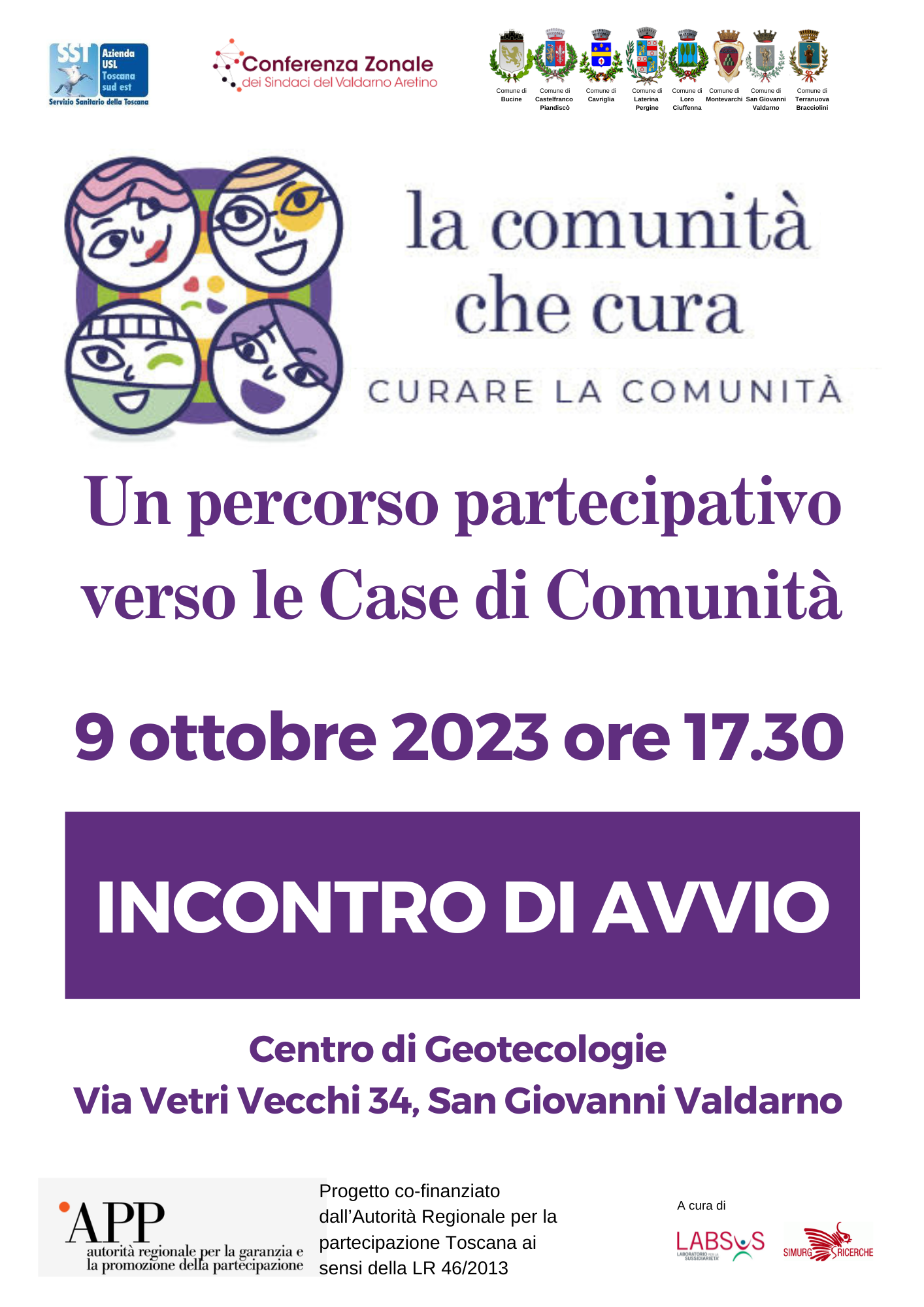 "La comunità che cura - Curare la comunità" - 09/10/2023