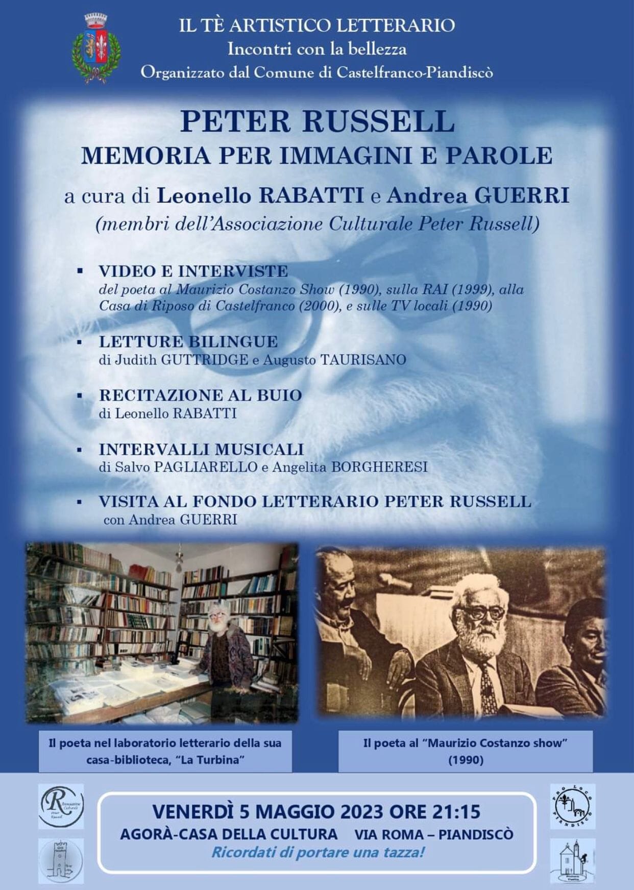 Peter Russel - Memoria per immagini e parole - 05/05/2023