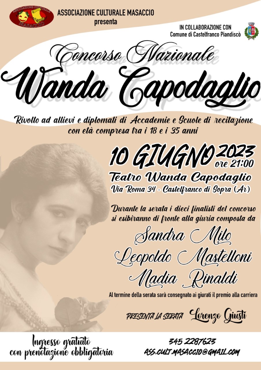 Premio Wanda Capodaglio - 10.06.2023