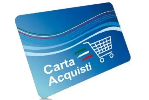 Carta solidale per acquisti beni di prima necessità