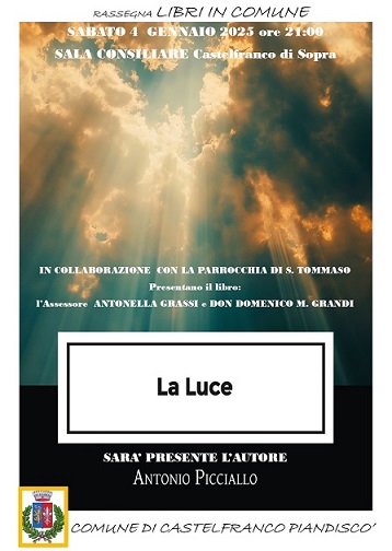 Presentazione libro "La Luce" dell'autore Antonio Picciallo