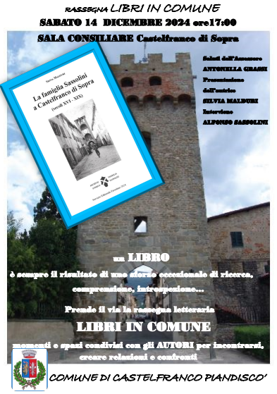 Presentazione libro "La famiglia Sassolini a Castelfranco di Sopra"