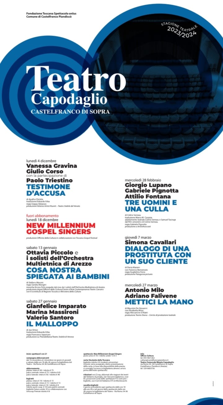 Teatro wanda capodaglio stagione 2023/2024