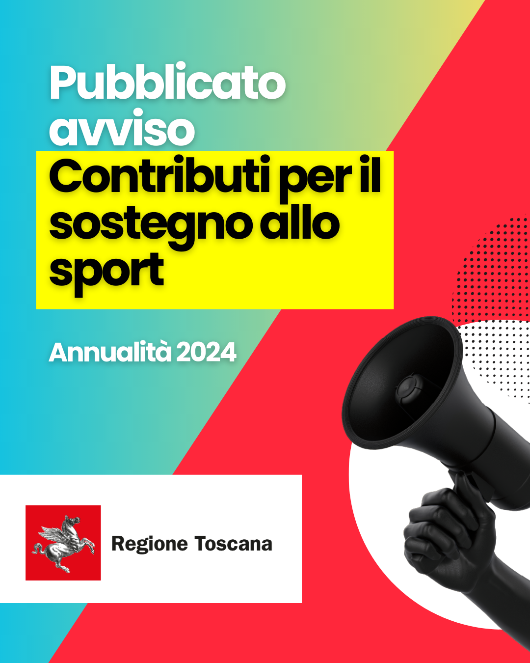 Contributi per lo sport erogati dalla Regione Toscana