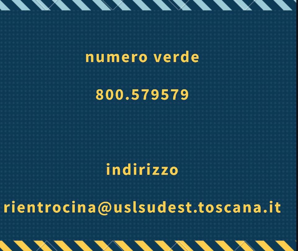 Il comunicato ufficiale di ASL Toscana Sud Est
