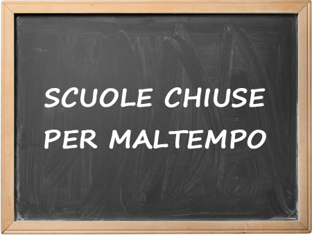 Giovedì 1 marzo scuole chiuse