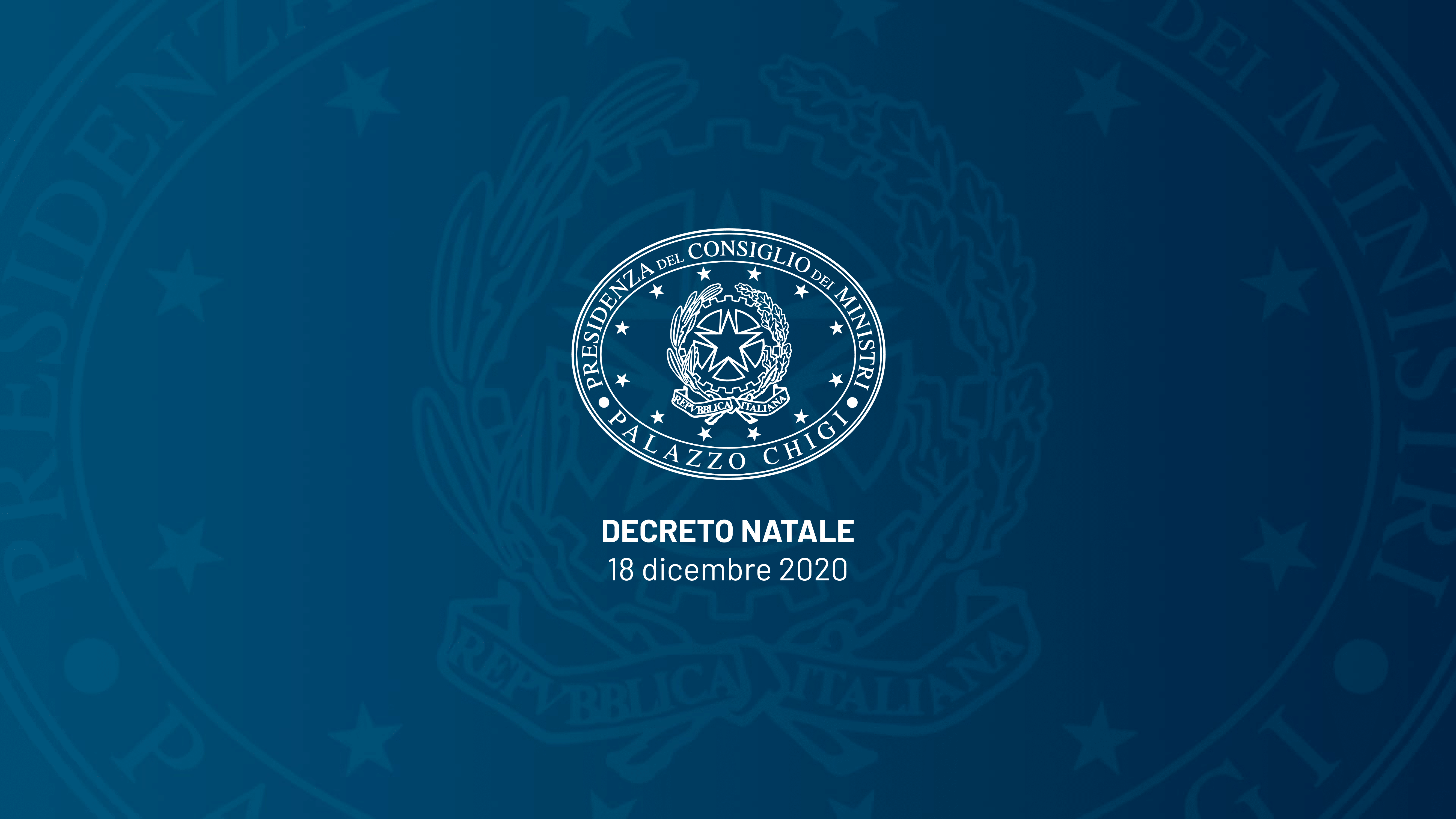 Covid-19, le nuove misure del DECRETO NATALE