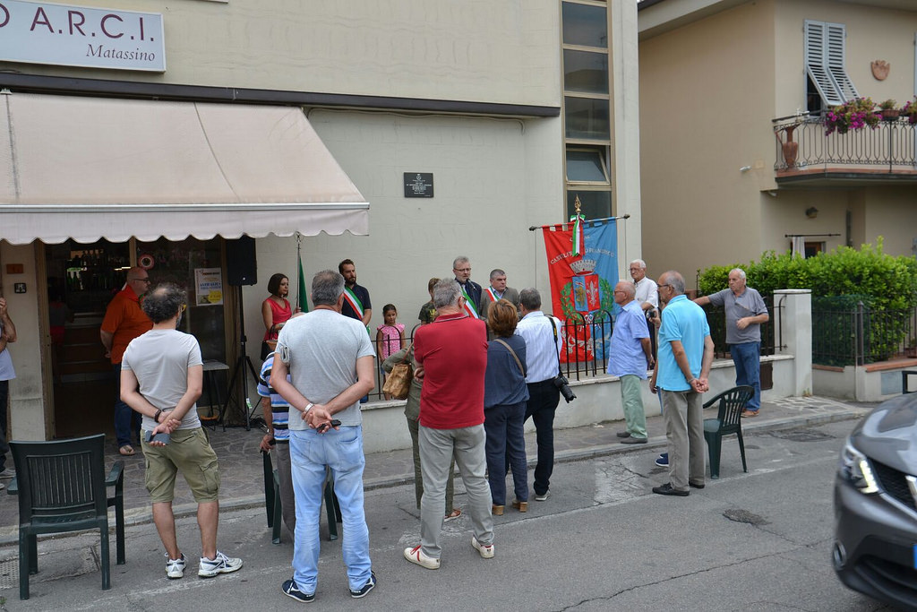 Commemorazione del sacrificio di Brunetto Bernardoni e Bianca Pampaloni 