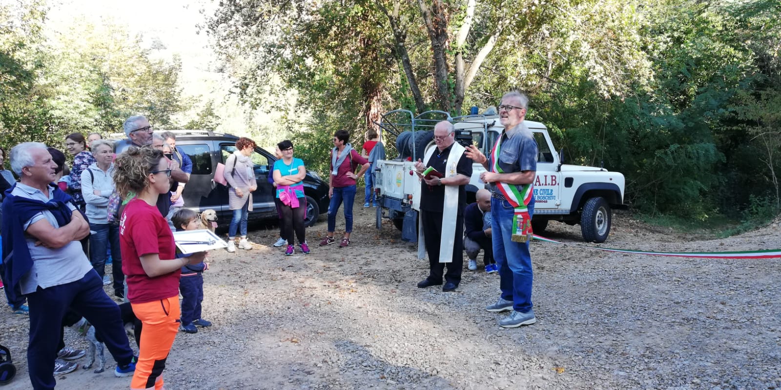 Piandiscò: inaugurata sabato 13 ottobre la nuova strada per Campiano