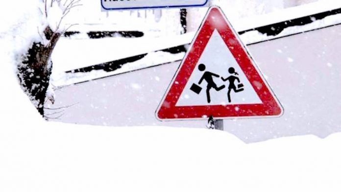 Chiusura scuole per il giorno 31.01.2019