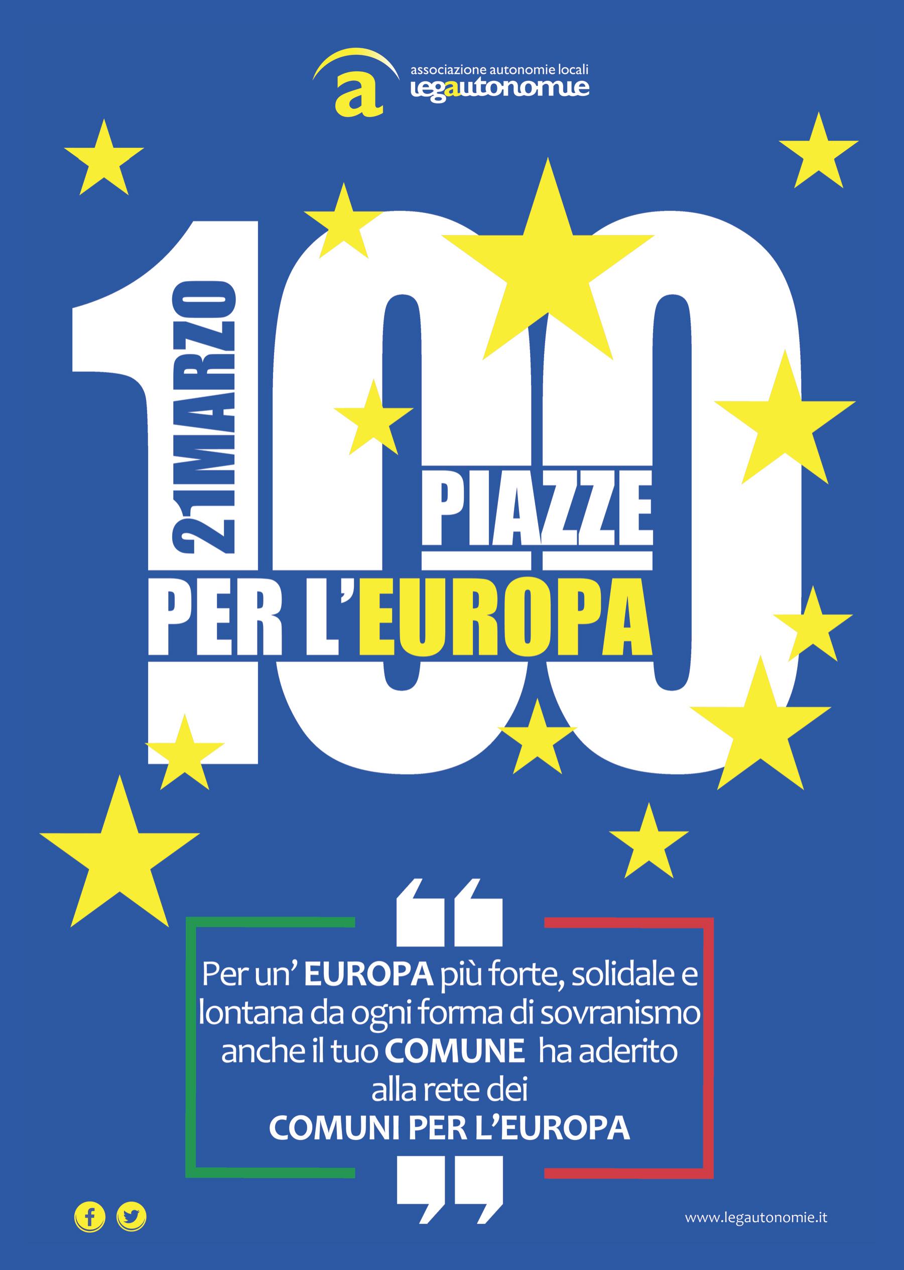 La Giunta comunale aderisce alla Giornata Europea