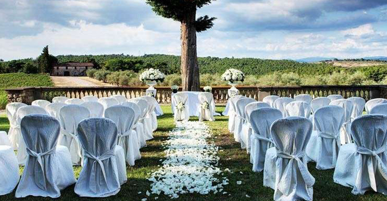 Matrimoni: ufficio di Stato Civile separato in ville d'epoca